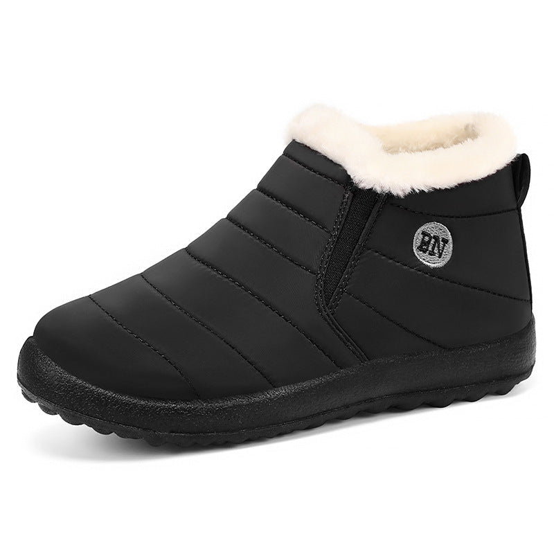 Cotton Shoes Fleece Lined Padded Warm Keeping Lightweight $29.99 Dana Fashion Color: Black Size: 36 Women's shoes Product information: Color: DZ-GM-961 Black (cross-border bag),DZ-GM-961 red (cross-border bag),DZ-GM-961 Blue (cross-border bag),DZ-GM-961 G