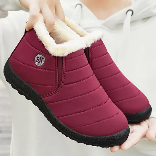 Cotton Shoes Fleece Lined Padded Warm Keeping Lightweight $29.99 Dana Fashion Color: Black Size: 36 Women's shoes Product information: Color: DZ-GM-961 Black (cross-border bag),DZ-GM-961 red (cross-border bag),DZ-GM-961 Blue (cross-border bag),DZ-GM-961 G