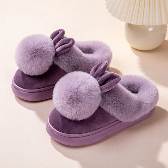 Cotton Slippers Full Heel Wrap Home Warm Ladies $49.90 Dana Fashion Color: 8808 Purple Size: 38 To 39 Women's shoes Product information: Lining material: artificial velboa Applicable sports: Universal Color: 8808 leather red, 8808 Gray, 8808 Black Upper h