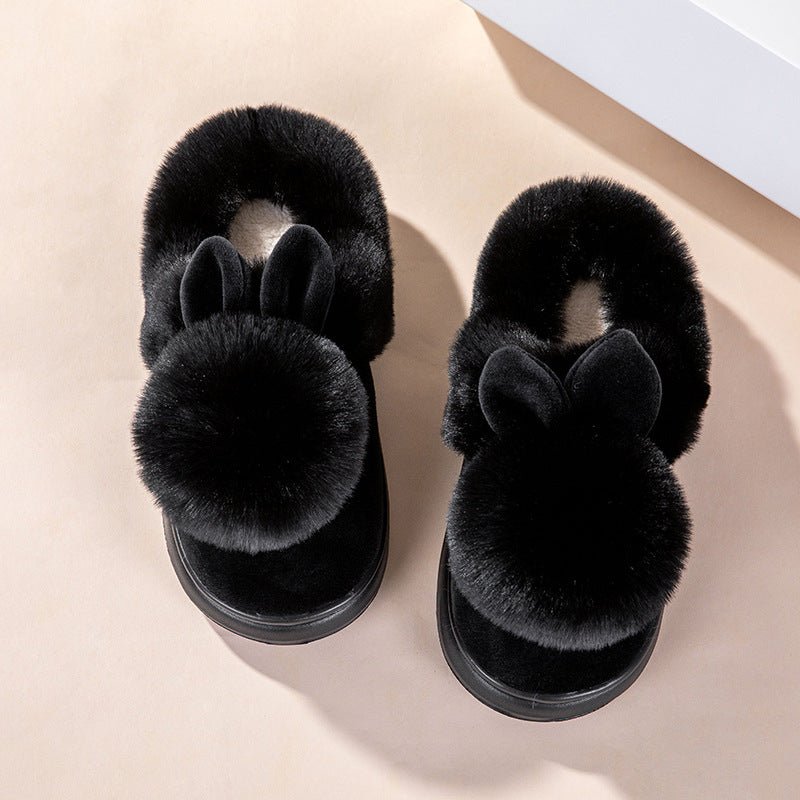 Cotton Slippers Full Heel Wrap Home Warm Ladies $49.90 Dana Fashion Color: 8808 Black Size: 36 To 37 Women's shoes Product information: Lining material: artificial velboa Applicable sports: Universal Color: 8808 leather red, 8808 Gray, 8808 Black Upper he
