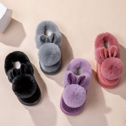 Cotton Slippers Full Heel Wrap Home Warm Ladies $49.90 Dana Fashion Color: 8808 Black Size: 36 To 37 Women's shoes Product information: Lining material: artificial velboa Applicable sports: Universal Color: 8808 leather red, 8808 Gray, 8808 Black Upper he