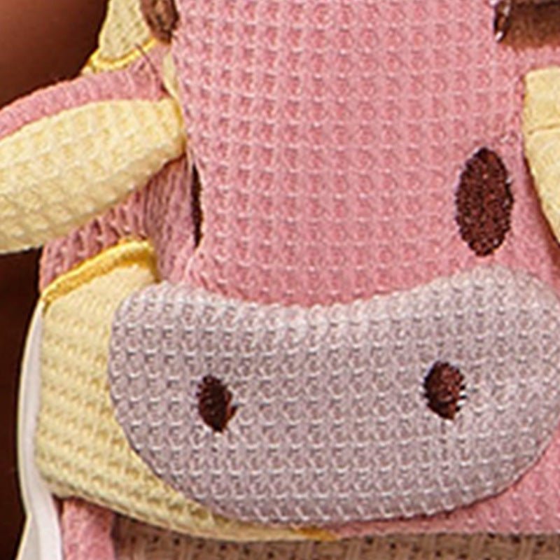 Cow Open Linen Slippers Winter Girls Can Wear At Home $32.59 Dana Fashion Color: Pink open slippers Size: 36To37 Women's shoes Product information: Pattern: Cartoon Inner material: artificial wool Color: 1019 White opening slippers, 1019 black with openin