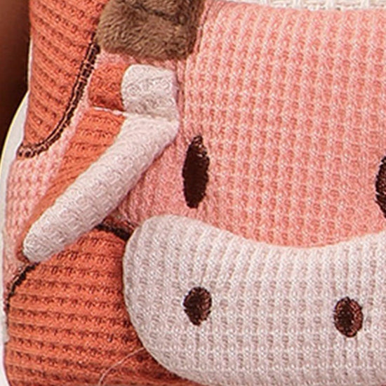 Cow Open Linen Slippers Winter Girls Can Wear At Home $32.59 Dana Fashion Color: Brown open slippers Size: 36To37 Women's shoes Product information: Pattern: Cartoon Inner material: artificial wool Color: 1019 White opening slippers, 1019 black with openi