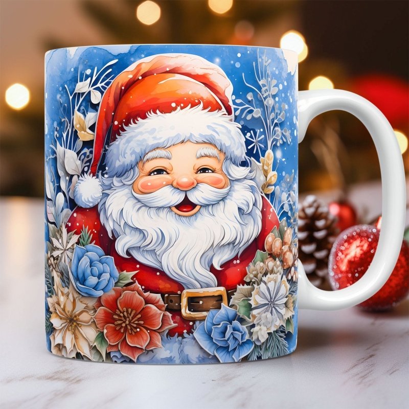 Creative 3D Christmas Ceramic Mug Unique Space Design Snowman Santa Coffee Cup Tea Milk Mug Christmas Gifts For Kids Adults Kitchen Gadgets $22.81 Dana Fashion Color: Santa Claus05 Capacity: 325ml Dana's Kitchen Overview: 1. Exquisitely Crafted: Delight i