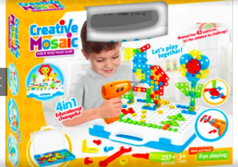 Creative Building Kits Educational Blocks Sets $45.06 Dana Fashion style: 237pc English Toys & Hobbies Overview: 100% Brand New And High Quality Children can drill colorful screws into the board to make tons of cool designs Made of green environmental mat