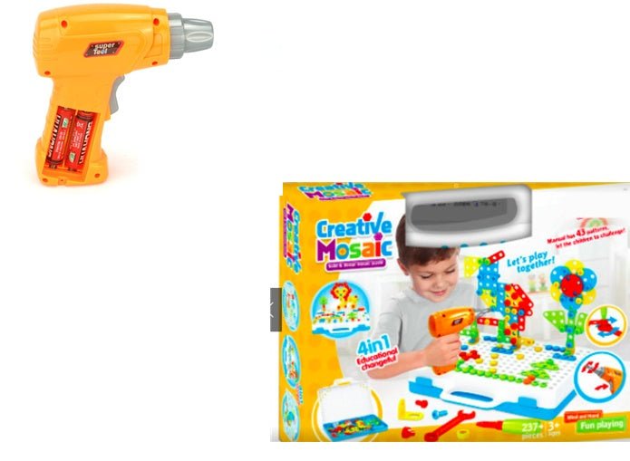 Creative Building Kits Educational Blocks Sets $19.48 Dana Fashion style: 106pcs Toys & Hobbies Overview: 100% Brand New And High Quality Children can drill colorful screws into the board to make tons of cool designs Made of green environmental material,