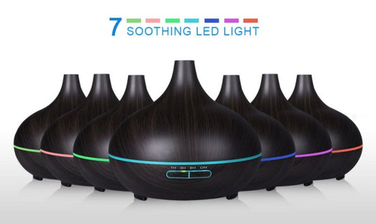 Creative Home Appliance Full Wood Grain Remote Control Aromatherapy Lamp $36.95 Dana Fashion Color: Dark remote control Model: AU Beauty Tools Product information: Voltage: DC24V Power: 12W Water capacity: 550ml Color box size: 170 * 170 * 165 Product fea