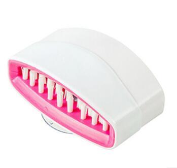 Creative Kitchen Knife And Fork Chopsticks Cleaning Brush With Suction Cup Fruit And Vegetable Cleaning Brush Kitchen Cleaning Brush $15.50 Dana Fashion Color: Pink Dana's Kitchen Overview: Unique design, stylish and beautiful. Good material, comfortable