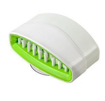 Creative Kitchen Knife And Fork Chopsticks Cleaning Brush With Suction Cup Fruit And Vegetable Cleaning Brush Kitchen Cleaning Brush $15.50 Dana Fashion Color: Green Dana's Kitchen Overview: Unique design, stylish and beautiful. Good material, comfortable