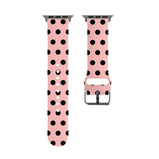 Creative Printed Versatile Watch Strap $14.71 Dana Fashion Color: Black and white flowers Specifications: 38or40or41mm Women's Accessories Product information: Color: colorful flowers, colorful little flower, red and white flowers, black and white flowers