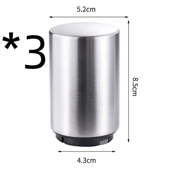 Creative Stainless Steel Beer Bottle Opener Web Celebrity Bar Press Opener Bottle Opener Automatic Summer Party $30.72 Dana Fashion Color: 3pcs Silver Dana's Kitchen Features: 1. opens beer bottles in less than a second which makes this a rather superb no