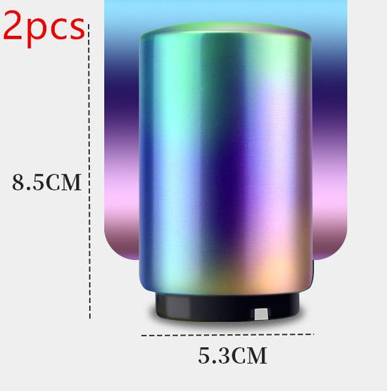 Creative Stainless Steel Beer Bottle Opener Web Celebrity Bar Press Opener Bottle Opener Automatic Summer Party $23.76 Dana Fashion Color: Colorful2pcs Dana's Kitchen Features: 1. opens beer bottles in less than a second which makes this a rather superb n