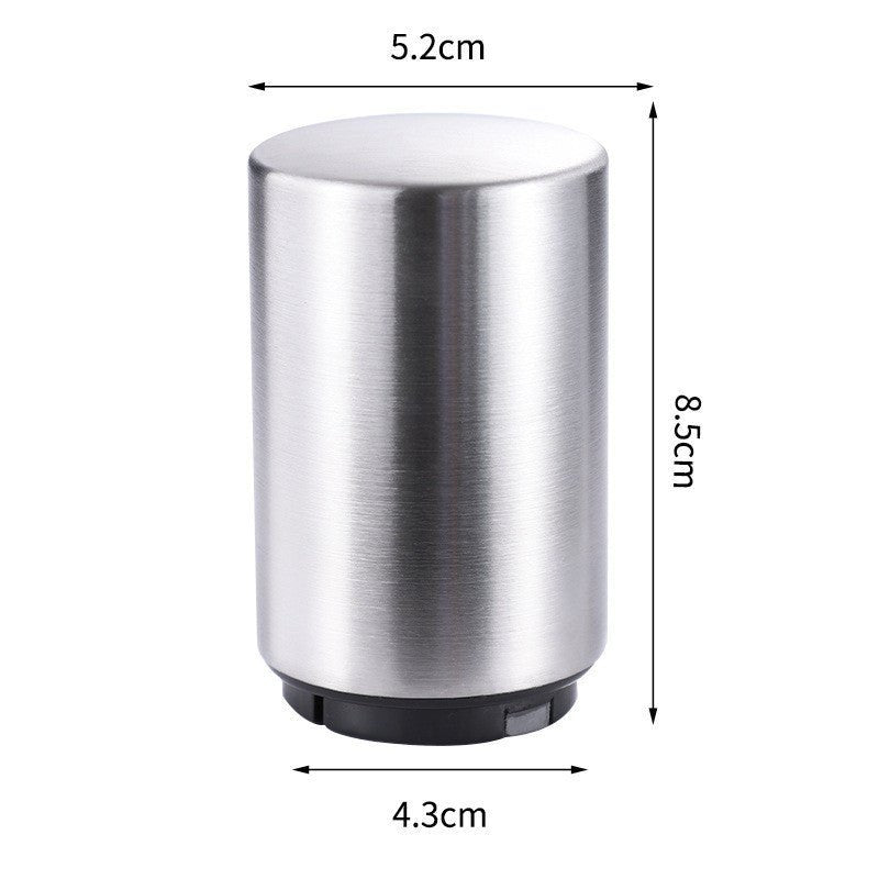 Creative Stainless Steel Beer Bottle Opener Web Celebrity Bar Press Opener Bottle Opener Automatic Summer Party $25.46 Dana Fashion Color: Silver Dana's Kitchen Features: 1. opens beer bottles in less than a second which makes this a rather superb novelty