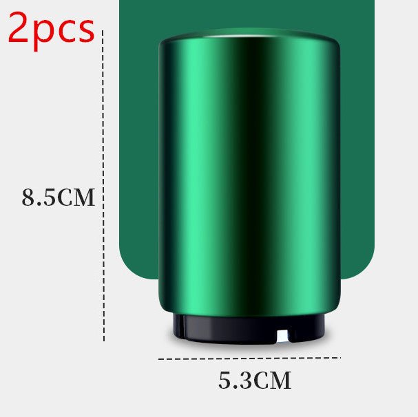 Creative Stainless Steel Beer Bottle Opener Web Celebrity Bar Press Opener Bottle Opener Automatic Summer Party $23.76 Dana Fashion Color: Green2pcs Dana's Kitchen Features: 1. opens beer bottles in less than a second which makes this a rather superb nove