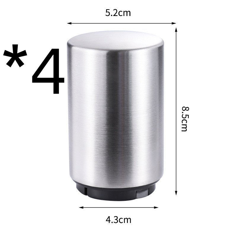 Creative Stainless Steel Beer Bottle Opener Web Celebrity Bar Press Opener Bottle Opener Automatic Summer Party $38.02 Dana Fashion Color: Silver4pcs Dana's Kitchen Features: 1. opens beer bottles in less than a second which makes this a rather superb nov