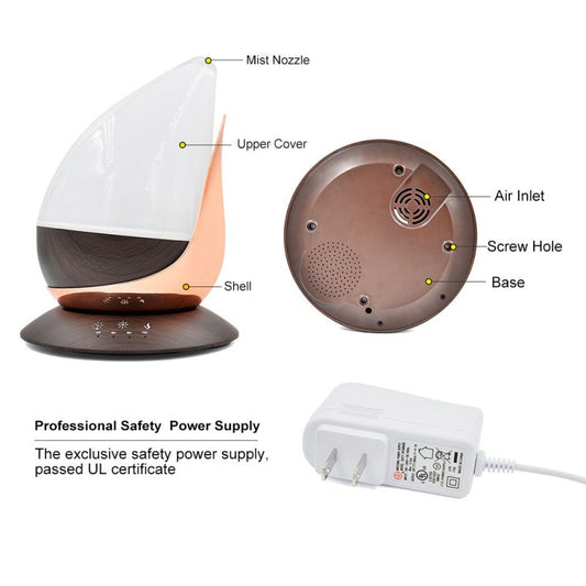 Creative Water Drop Aroma Diffuser Home Ultra-quiet $149.29 Dana Fashion Color: Purple Model: EU Beauty Tools Specifiation ： Power supply mode: AC Function: Ultrasonic Applicable object: Household Applicable area: 31-40 square meters Shape: Water drop Noi