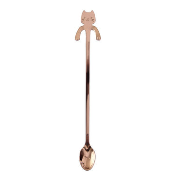 Long rose gold