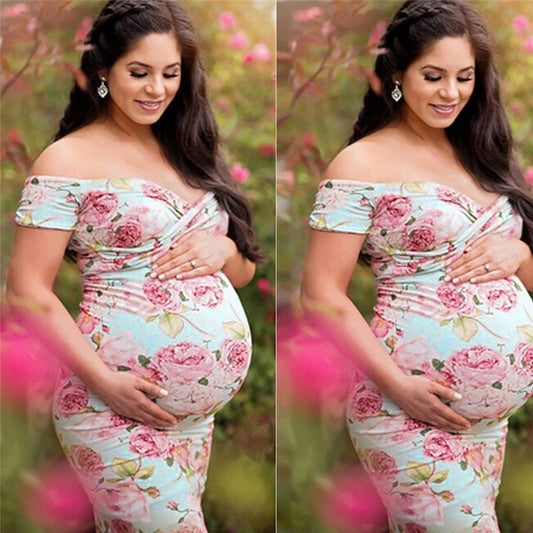 Cross V-neck short sleeve plus size maternity dress $27.43 Dana Fashion Color: Pink Size: L Baby & Mother Product category: Dress Style: Europe and America Suitable season: spring, autumn, summer Thickness: ordinary Collar type: V-neck Sleeve length: shor