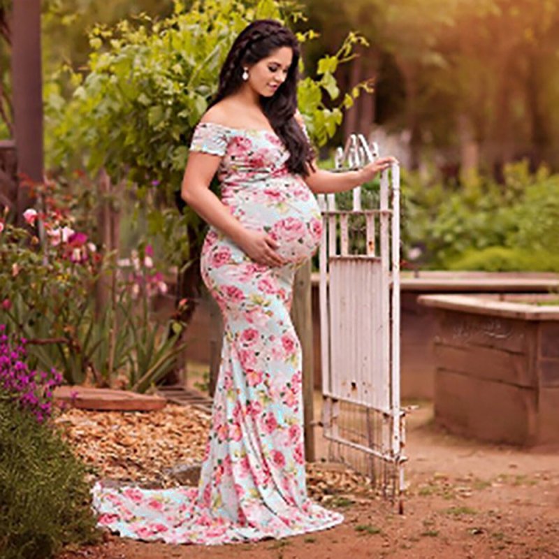 Cross V-neck short sleeve plus size maternity dress $27.43 Dana Fashion Color: Pink Size: L Baby & Mother Product category: Dress Style: Europe and America Suitable season: spring, autumn, summer Thickness: ordinary Collar type: V-neck Sleeve length: shor