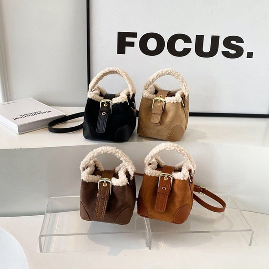 Crossbody Bags Women Shoulder Bag Casual Retro Plush Bag Versatile Plush Designer Bags Purse And Handbags Female Bags $29.99 Dana Fashion Color: Black Women's Bags Overview: Unique design, stylish and beautiful. Good material, High quality. A variety of c