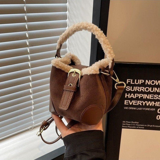 Crossbody Bags Women Shoulder Bag Casual Retro Plush Bag Versatile Plush Designer Bags Purse And Handbags Female Bags $29.99 Dana Fashion Color: Black Women's Bags Overview: Unique design, stylish and beautiful. Good material, High quality. A variety of c