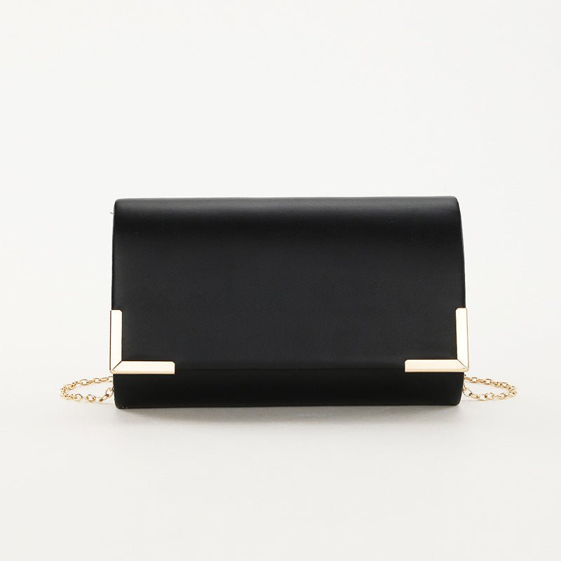 Crossbody Hand Holding Niche Wedding Banquet Dinner Bag $32.00 Dana Fashion Color: Black Women's Bags Product information: Lining texture: Polyester Applicable scenario: Daily matching Color: white, black, pink, brown, gold Outer bag type: Sandwich pocket