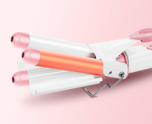 Curling Iron tool $64.36 Dana Fashion Style: 22mm Beauty Tools CProduct name: Skin and hair care appliances Power: 60W (inclusive)-100W (not included) Power supply: plug-in Type: Single function curling iron Applicable hair: wet and dry