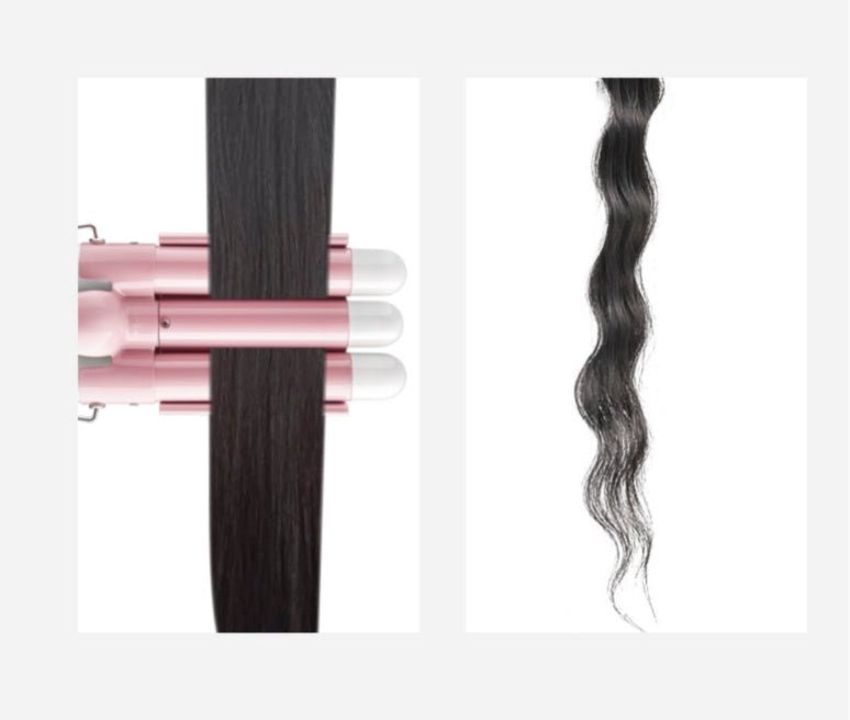 Curling Iron tool $64.36 Dana Fashion Style: 22mm Beauty Tools CProduct name: Skin and hair care appliances Power: 60W (inclusive)-100W (not included) Power supply: plug-in Type: Single function curling iron Applicable hair: wet and dry