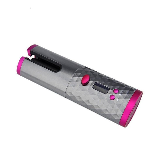 Curling Iron USB Wireless Multifunctional Charging Curler $39.00 Dana Fashion Color: Golden Beauty Tools Overview: 1, 6-speed temperature adjustment, 6-level time setting, according to the hair quality, you can press the button to turn on the temperature