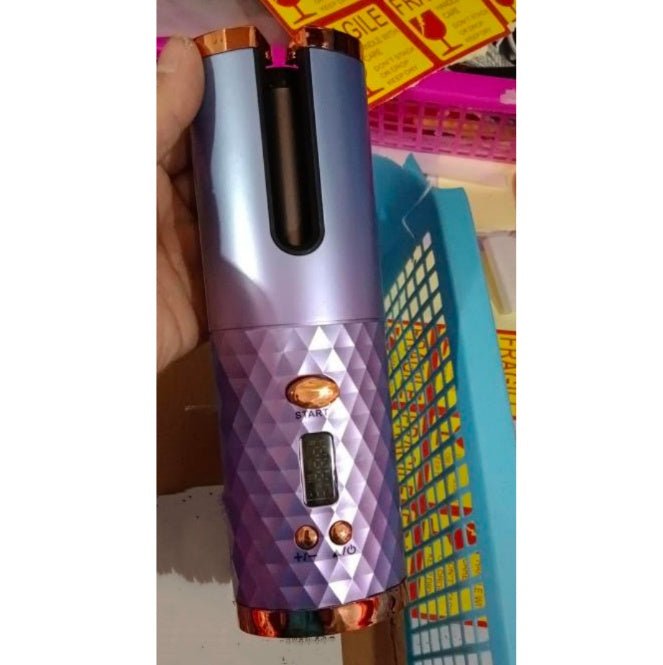 Curling Iron USB Wireless Multifunctional Charging Curler $39.00 Dana Fashion Color: Purple digital screen Beauty Tools Overview: 1, 6-speed temperature adjustment, 6-level time setting, according to the hair quality, you can press the button to turn on t