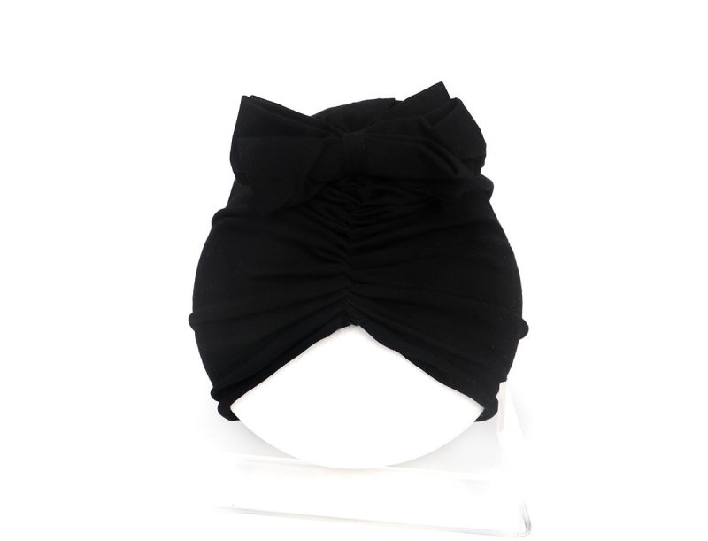 Cute Baby Hat Newborn Soft Baby Girl Hat Turban Infant Toddler Baby Cap Bonnet Headwraps $21.41 Dana Fashion Size: 35 to 48 Color: Black Baby Clothing Overview: Made from a soft knitted fabric, stretch and very comfortable to wear. A wide range of solid c