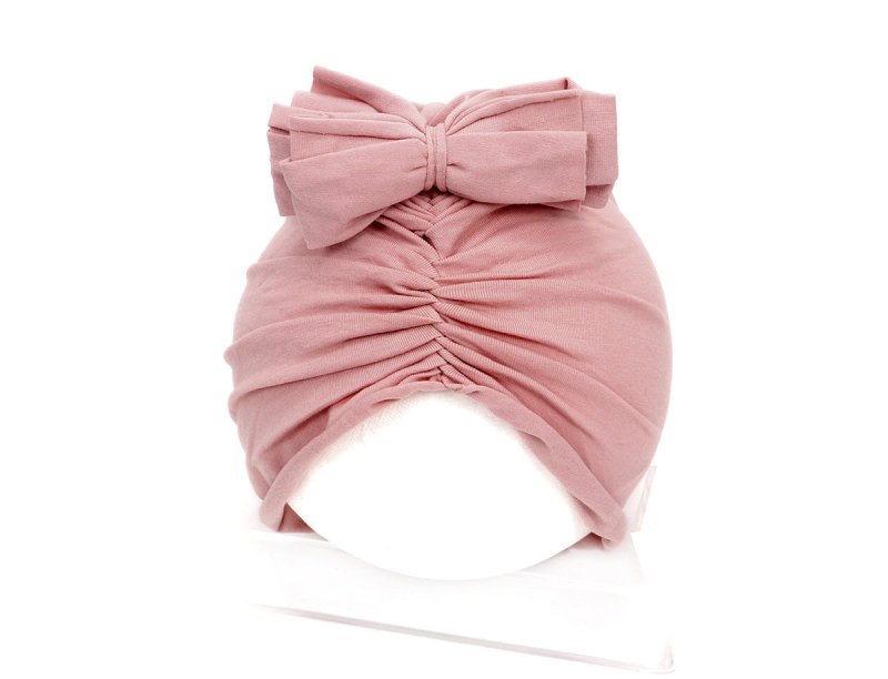 Cute Baby Hat Newborn Soft Baby Girl Hat Turban Infant Toddler Baby Cap Bonnet Headwraps $21.41 Dana Fashion Size: 35 to 48 Color: Pink Baby Clothing Overview: Made from a soft knitted fabric, stretch and very comfortable to wear. A wide range of solid ca