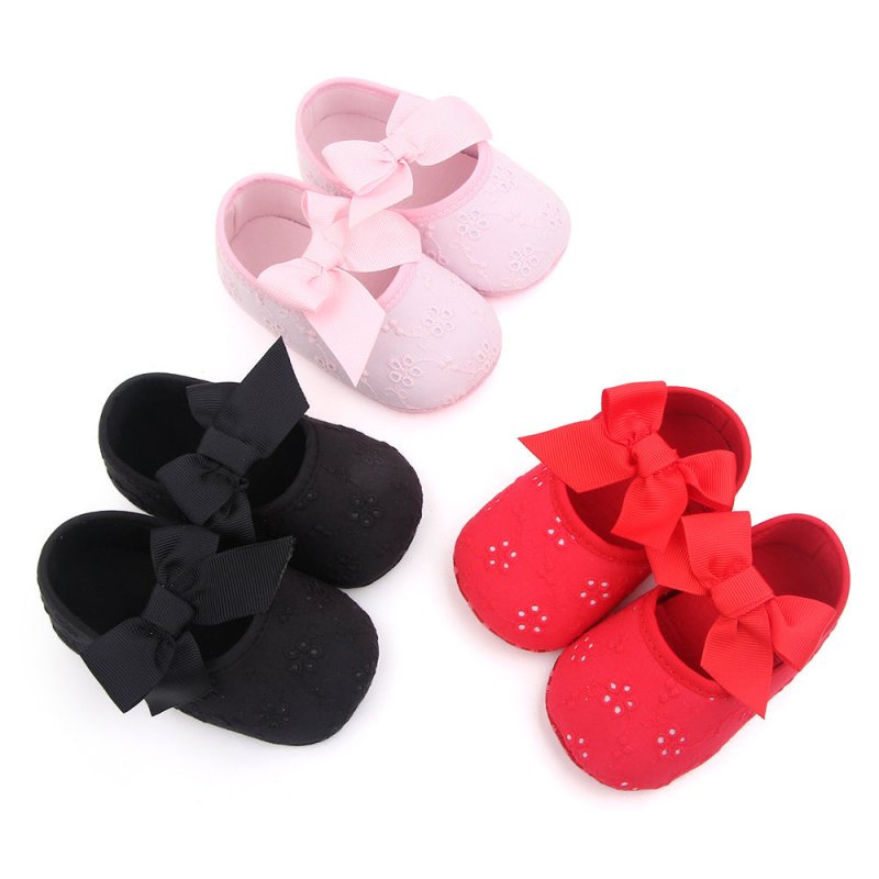 Cute Bow Princess Shoes Baby Shoes $14.63 Dana Fashion Color: Black Shoe size: 11cm Baby & Mother Overview: 100% new and high quality. Comfortable for kids to wear. Specifications: Upper material: cotton suitable season: spring, autumn Style: cute Functio