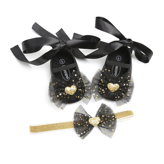 Cute butterfly baby gift box with baby shoes princess shoes headdress Crown $18.51 Dana Fashion Color: Black Size: 11cm Baby & Mother Upper material: synthetic leather Supply category: spot suitable season: spring, autumn Style: cute Function: Breathable