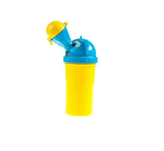 Cute Cartoon Shape Take-along Toddler Potty $101.46 Dana Fashion Color: Blue Baby & Mother Overview: 1. Reusable, easy to use, and clean. Just rinse with warm water. 2. The cute cartoon shape can attract babies. 3. User-friendly designs of hanging strap,
