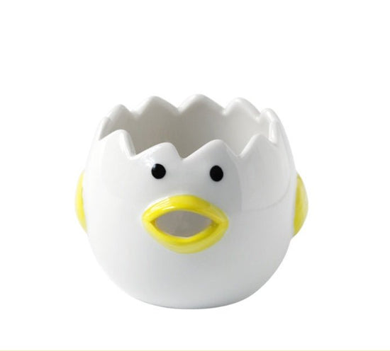 Cute Chicken Ceramic Egg White Separator Kitchen Accessories Practical $19.90 Dana Fashion format: Egg cup Dana's Kitchen Overview： 100% New design and high quality Separate egg white and yolk Convenient and easy Stylish cartoon style Make the kitchen ful