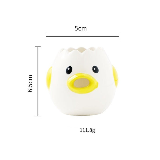 Cute Chicken Ceramic Egg White Separator Kitchen Accessories Practical $19.90 Dana Fashion format: Yellow Chick Dana's Kitchen Overview： 100% New design and high quality Separate egg white and yolk Convenient and easy Stylish cartoon style Make the kitche