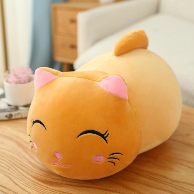 Cute Fat Cat Plush Doll Soft Cute Cat Rag Doll Doll $18.06 Dana Fashion Color: Orange squinting Size: 25cm Toys & Hobbies Product information Product material: stretch spandex Product size: 50CM\35CM\25CM Width x height: 15x15cm Product filling: down cott