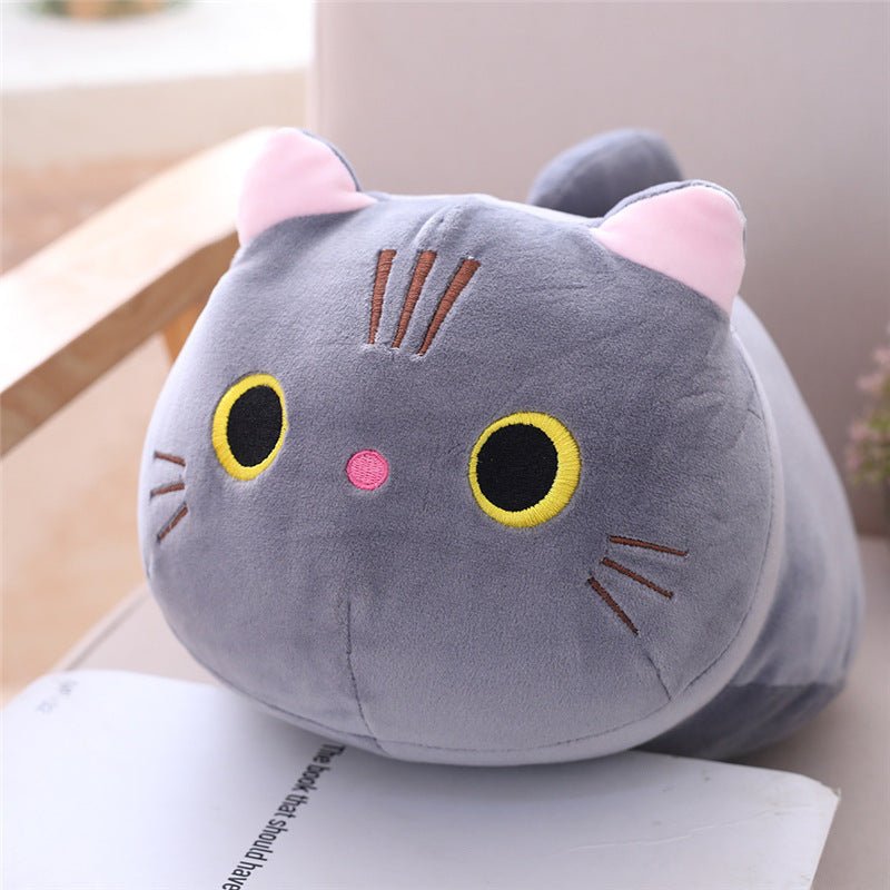 Cute Fat Cat Plush Doll Soft Cute Cat Rag Doll Doll $81.44 Dana Fashion Color: Grey Size: 100cm Toys & Hobbies Product information Product material: stretch spandex Product size: 50CM\35CM\25CM Width x height: 15x15cm Product filling: down cotton Color: g