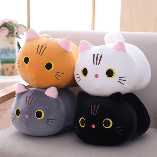 Cute Fat Cat Plush Doll Soft Cute Cat Rag Doll Doll $18.06 Dana Fashion Color: Black squinting Size: 25cm Toys & Hobbies Product information Product material: stretch spandex Product size: 50CM\35CM\25CM Width x height: 15x15cm Product filling: down cotto
