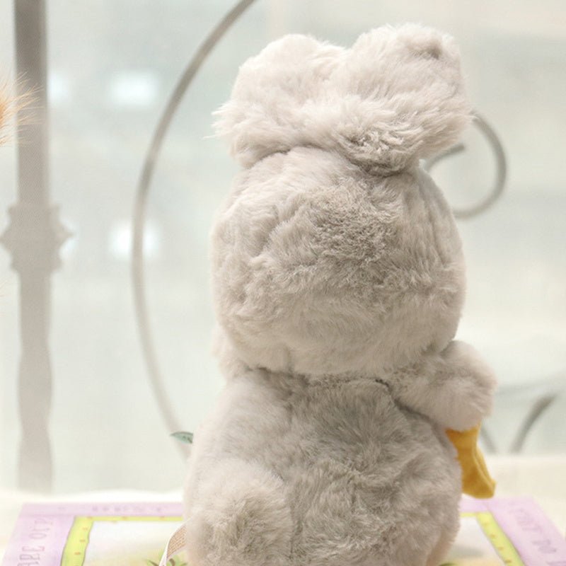 Cute Fluffy Bunny Plushies Stuffed Soft Baby Appease Toy Long Plush Hug Star Carrot Rabbit $19.53 Dana Fashion Color: Grey Dimensions: 22cm Baby & Mother Overview: Super-Cute Fluffy Hair Angora Rabbit Plush Toy Long Plush Hug Star Carrot Short Ears Bunny