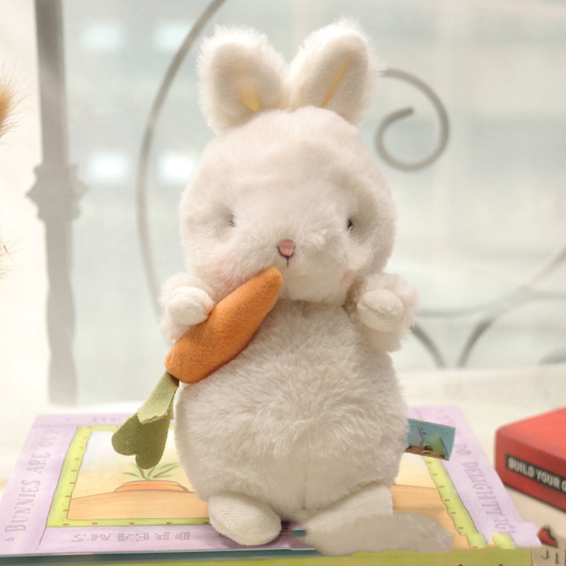 Cute Fluffy Bunny Plushies Stuffed Soft Baby Appease Toy Long Plush Hug Star Carrot Rabbit $19.53 Dana Fashion Color: White Dimensions: 22cm Baby & Mother Overview: Super-Cute Fluffy Hair Angora Rabbit Plush Toy Long Plush Hug Star Carrot Short Ears Bunny