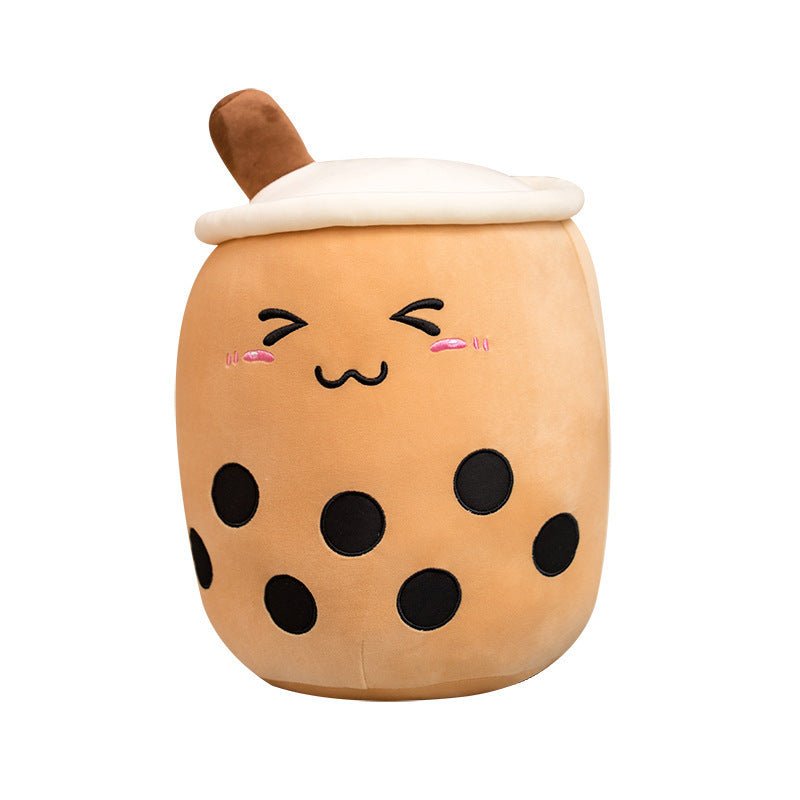 Cute Fruit Drink Plush Stuffed Soft Strawberry Milk Tea Plush Boba Tea Cup Toy Bubble Tea Pillow Cushion Kids Gift $18.55 Dana Fashion Color: Brown Size: 24CM Toys & Hobbies Overview: 1. Select comfortable fabrics The fabric is comfortable, soft to the to