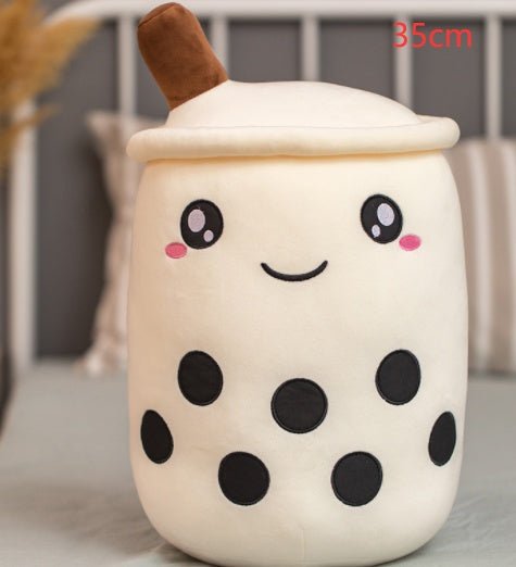 Cute Fruit Drink Plush Stuffed Soft Strawberry Milk Tea Plush Boba Tea Cup Toy Bubble Tea Pillow Cushion Kids Gift $30.27 Dana Fashion Color: White Size: 35CM Toys & Hobbies Overview: 1. Select comfortable fabrics The fabric is comfortable, soft to the to