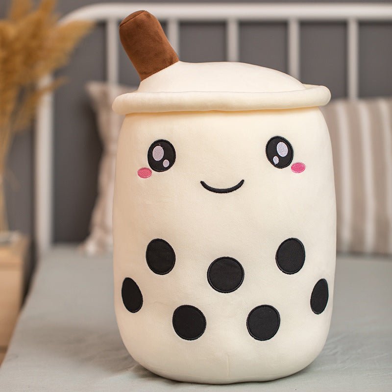 Cute Fruit Drink Plush Stuffed Soft Strawberry Milk Tea Plush Boba Tea Cup Toy Bubble Tea Pillow Cushion Kids Gift $18.55 Dana Fashion Color: Brown Size: 24CM Toys & Hobbies Overview: 1. Select comfortable fabrics The fabric is comfortable, soft to the to