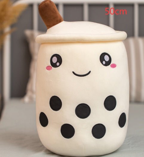 Cute Fruit Drink Plush Stuffed Soft Strawberry Milk Tea Plush Boba Tea Cup Toy Bubble Tea Pillow Cushion Kids Gift $47.76 Dana Fashion Color: White Size: 50CM Toys & Hobbies Overview: 1. Select comfortable fabrics The fabric is comfortable, soft to the to