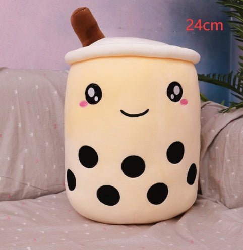 Cute Fruit Drink Plush Stuffed Soft Strawberry Milk Tea Plush Boba Tea Cup Toy Bubble Tea Pillow Cushion Kids Gift $12.28 Dana Fashion Color: light coffee Size: 24cm Toys & Hobbies Overview: 1. Select comfortable fabrics The fabric is comfortable, soft to