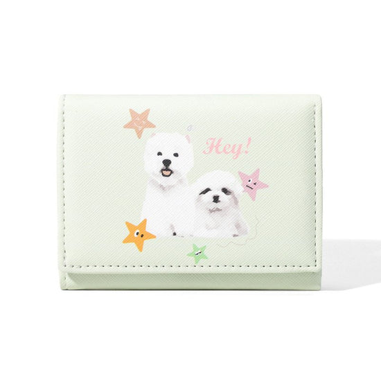 Cute Ladies Card Holder Fashion Cross Pattern Three Fold $18.74 Dana Fashion Color: Green Women's Bags Product information: Pattern: Animal Color: 878-6123 pink, 878-6123 Green, 878-6123 Blue, 878-6123 purple, 878-6123 Black Functions: ultra-light, wear-r