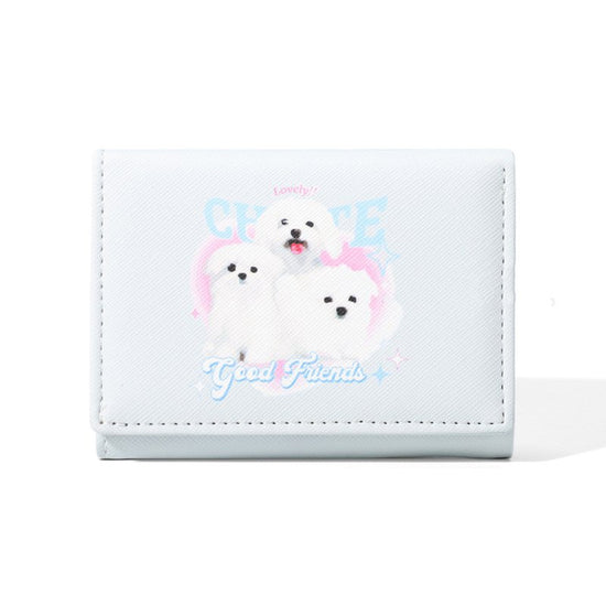 Cute Ladies Card Holder Fashion Cross Pattern Three Fold $18.74 Dana Fashion Color: Blue Women's Bags Product information: Pattern: Animal Color: 878-6123 pink, 878-6123 Green, 878-6123 Blue, 878-6123 purple, 878-6123 Black Functions: ultra-light, wear-re