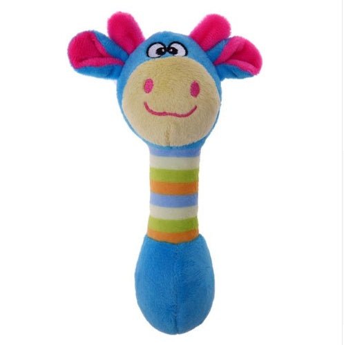 Cute Pet Toys Chew Squeaker For Dogs And Cats $10.75 Dana Fashion style: Calf Toys & Hobbies Material: Plush Style: stuffed sound toy Color: Blue, Yellow, Pink, Coffee Size: approx. 18x10x6cm/7.08x3.93x2.36in Safe,non-toxic,practical and lovely toys for y